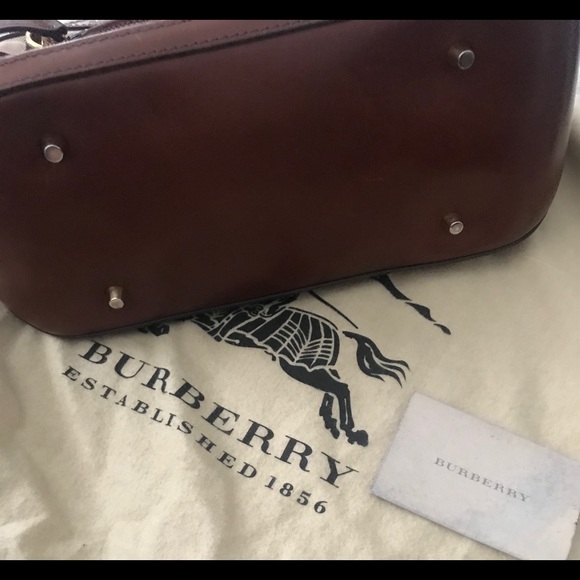 Burberry Bags Authentic Preburberry Sartorial Bowling Bag Poshmark